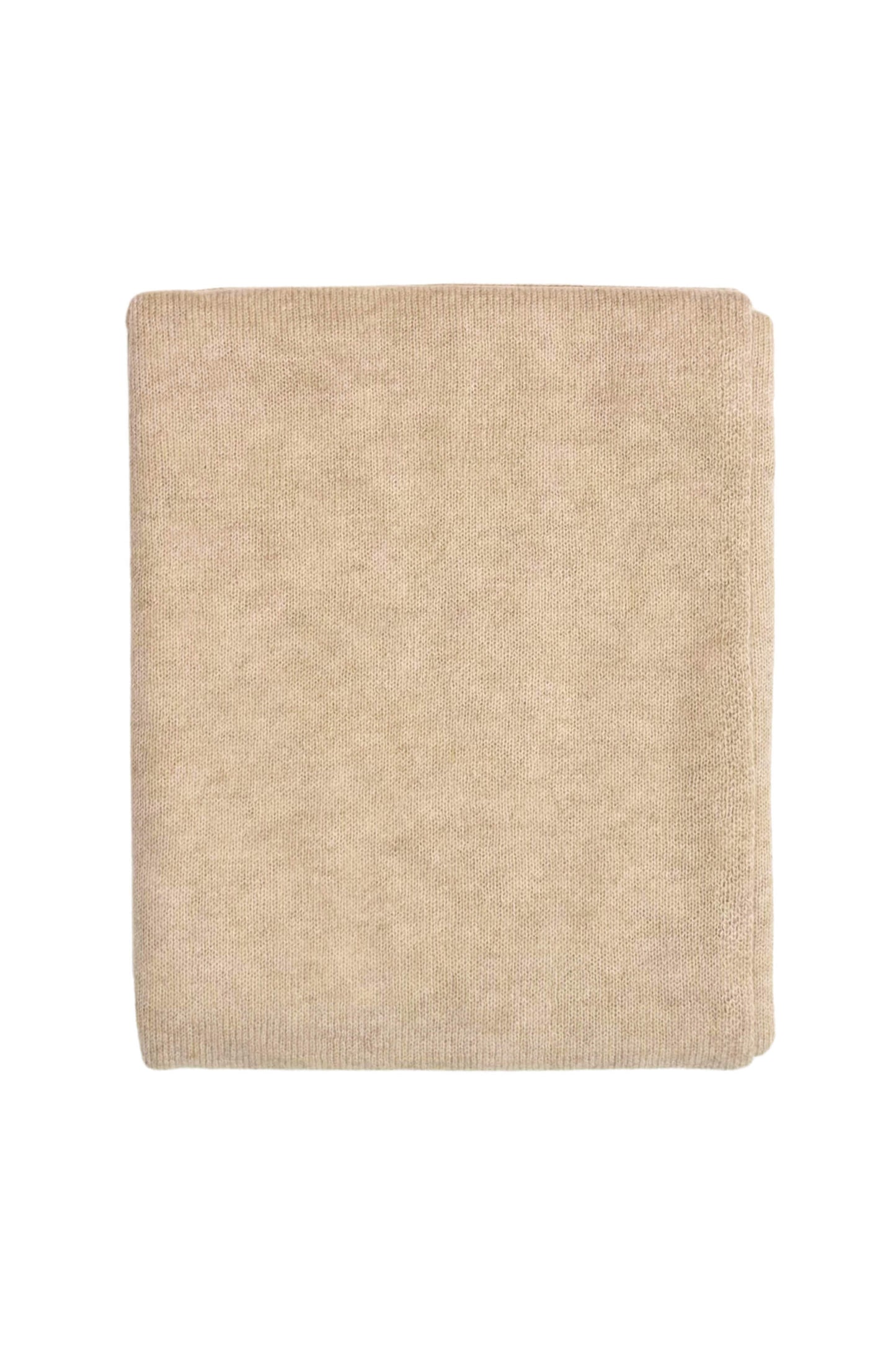 Versatile Pure Cashmere Wrap & Scarf - Beige