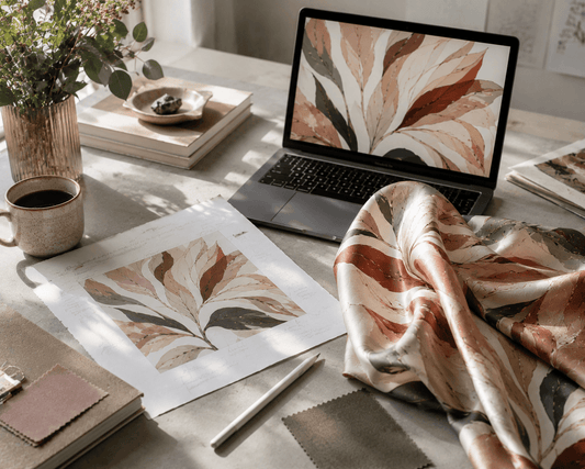 Custom silk scarf project brief template, LS Silk Australia