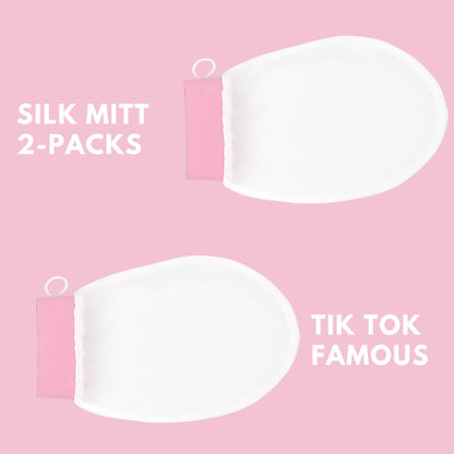 100% Silk Exfoliating Body Glove. TikTok Famous Silk Exfoliating Mitt NZ